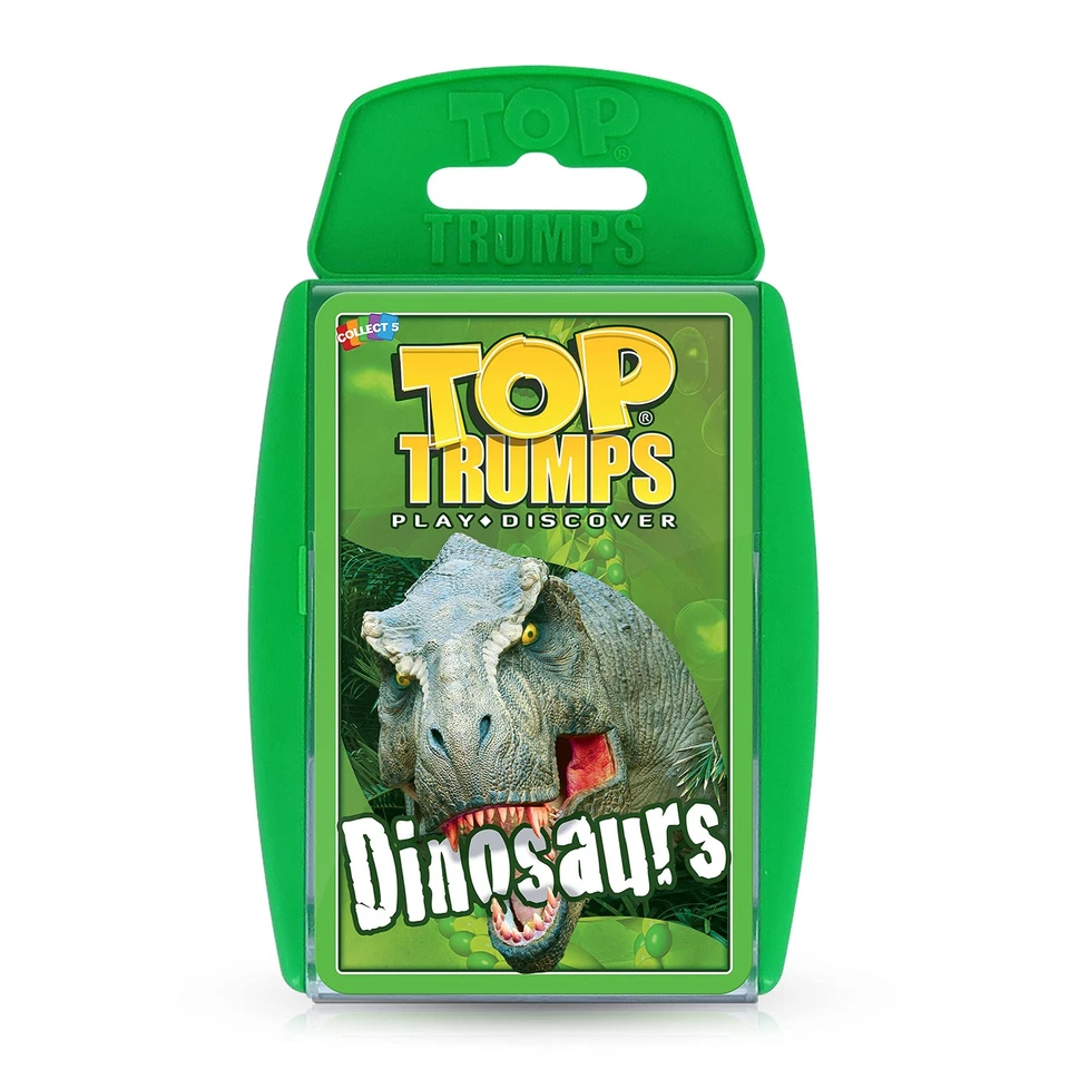 Top Trumps Dinosaurs Classics Card Game, Discover interesting facts in this educ