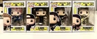 METALLICA 72 Funko Pop Rocks JAMES 484 LARS 485 KIRK 486 ROBERT 487 w/PROTECTORS