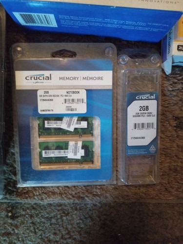 NIB Crucial by Micron Apple Mac Compatible Memory 8 GB (6GB x 2) Kit Super Soun - Bild 2 von 4