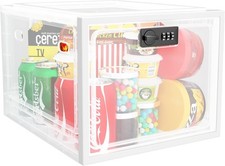 Large Medication Lock Box, Lockable Medicine Storage Box for Medicine Safe/Ph...