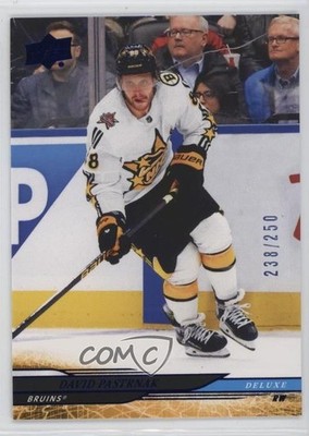 2024 Upper Deck Extended Series All-Star Deluxe 238/250 David Pastrnak #668 7m7