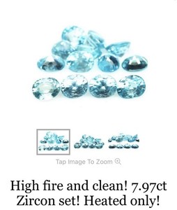 Zircon Set 7.97ct