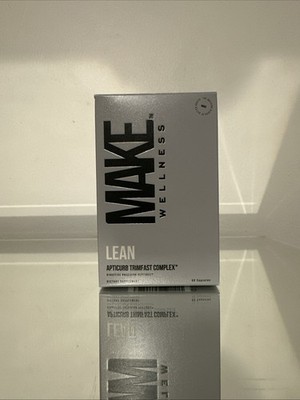 NEW/SEALED MAKE Wellness LEAN Apticurb Trimfast Complex 60 Capsules