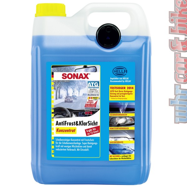 Sonax Frostschutz Konzentrat 5L Antifrost&Klarsicht Scheibenreiniger Waschanlage-image