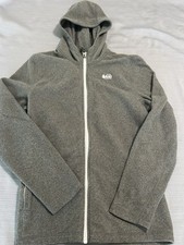 REI Co-op Kids XL Gray Fleece Hooded Full Zip Jacket Lightweight