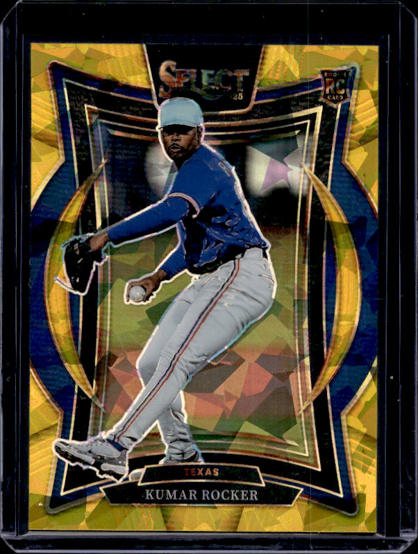 2025 Panini Select Concourse Kumar Rocker #61 Gold 1/10