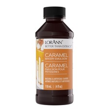 Lorann Oils Caramel Bakery Emulsion: Rich, 4 Fl Oz Pack of 1 ,