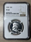 1960 Proof Franklin Half Dollar NGC PF 69