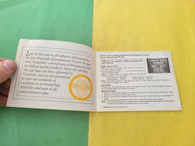 Donkey Kong Classics (NES, 1988) Instruction Manual Only