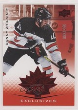 2021 Upper Deck Team Canada Juniors Exclusives 62/250 Danny Zhilkin #100 1tr