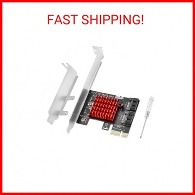 PCIE SATA Expansion Card 2 Port SATA PCIE Card 6GB/s PCI-E X1 SATA 3.0 Controlle