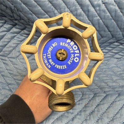 #ad PROFLO Brass Frost Free Sillcock $17.00