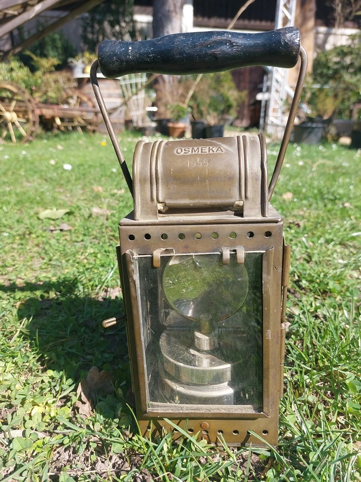 Karbid Signallampe Deutsche Reichsbahn 1955