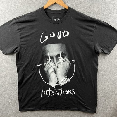 Nav Shirt Mens XL Black Good Intentions Tour Tee XO Rap Hop Hop Concert Band