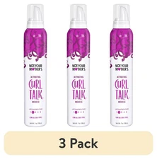 Not Your Mother's Curl Talk Mousse 7oz, 3-Pack, Lightweight Hold