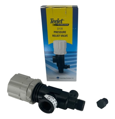 #ad TeeJet Manual Pressure Relief Regulating Valve Max 150 PSI 23120A 3 4 PP $53.40