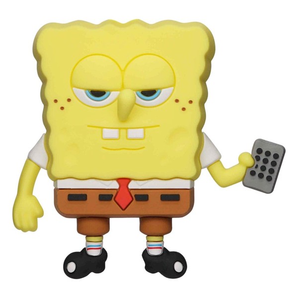 Spongebob Schwammkopf 3D-Magnet Spongebob-Monogramm Int.-image