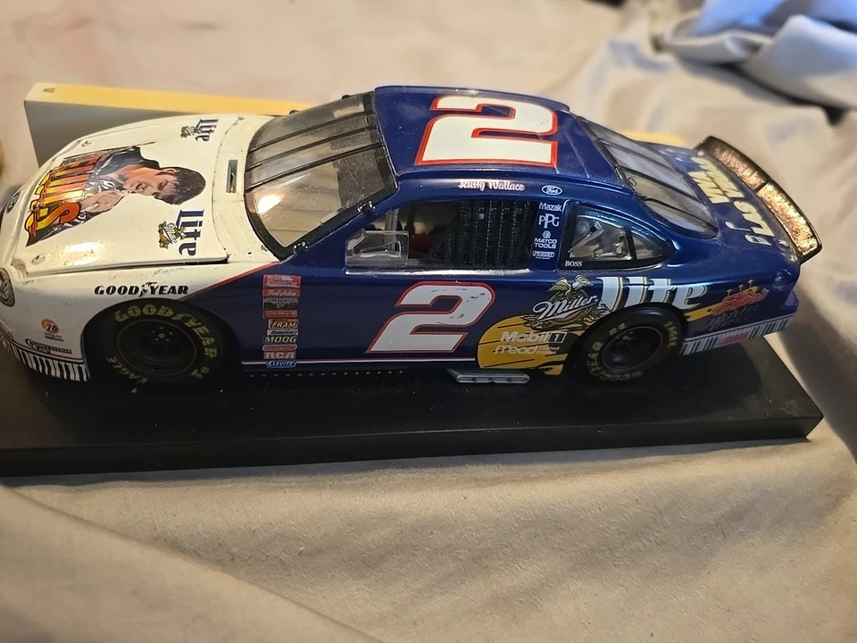 1:24 Rusty Wallace #2 Miller Lite LOT - Image 2 of 4