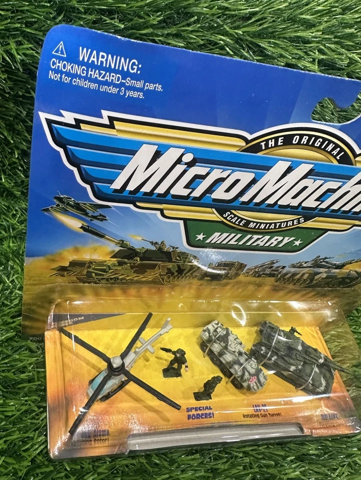 Vintage 1998 Galoob Micro Machines Strike Team Alpha Military #2 Read - Image 2 of 4