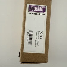 ICO Bath V3164 Volkano Cinder 30" Towel Bar- Brushed Nickel