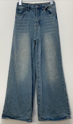 SHEIN Teen Wide Leg Baggy Jeans 13 Jahre UK Größe W26 L26