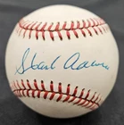 Hank Aaron Signed Autographed Rawlings ONL Baseball JSA Authentic