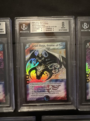 Duel Masters 5 Avatar Aura Pegasus, Wise Starnoid, Cruel Nega, Death Phoenix BGS - Imagen 3 de 8