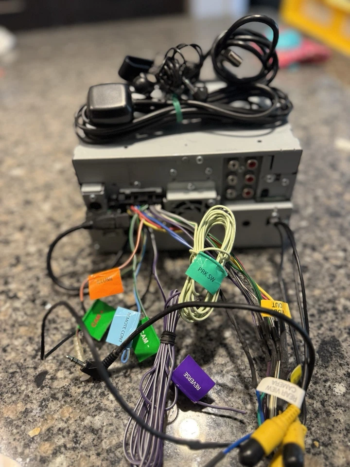 KENWOOD 6.8” DOUBLE-DIN MEDIA RECEIVER w/ APPLE CARPLAY, ANDROID AUTO, BLUETOOTH - Image 2 of 4