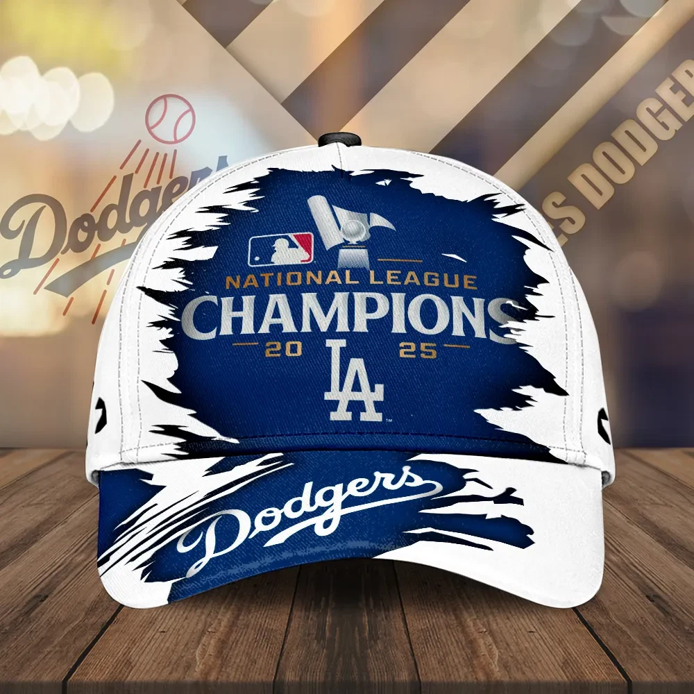 Dodgers 2025 National League Champions Classic Cap