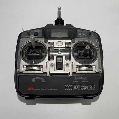 JR PROPO XP652 6 CHANNEL MULTI-DATA DISPLAY SYSTEM RADIO TRANSMITTER