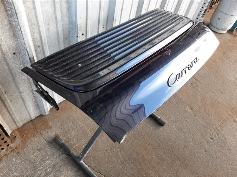 1999-2004 Porsche 911 996 Trunk Lid Deck Lid Engine Cover Blue Damaged* - Image 3 of 4