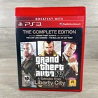 Sony PS3 Rockstar Grand Theft Auto IV Complete Edition Red Case Greatest Hits