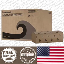 Multi-Fold Paper Towels Natural 9X9 9/20 250 Sheets per Pack 16 Packs per Carton