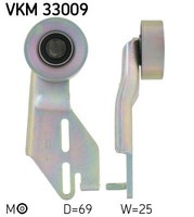 Skf Spannrolle, Keilrippenriemen Vkm 31019 FüR Vw Seat Ford Audi Skoda