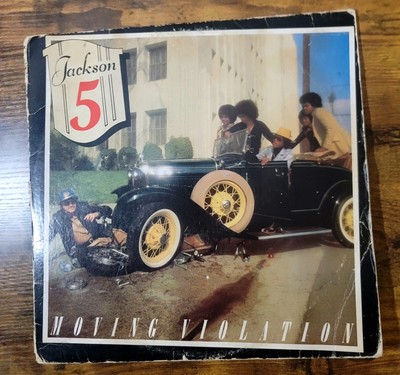 The Jackson 5 ‎– Moving Violation 1975 LP M6-829S1 ( Vinyl