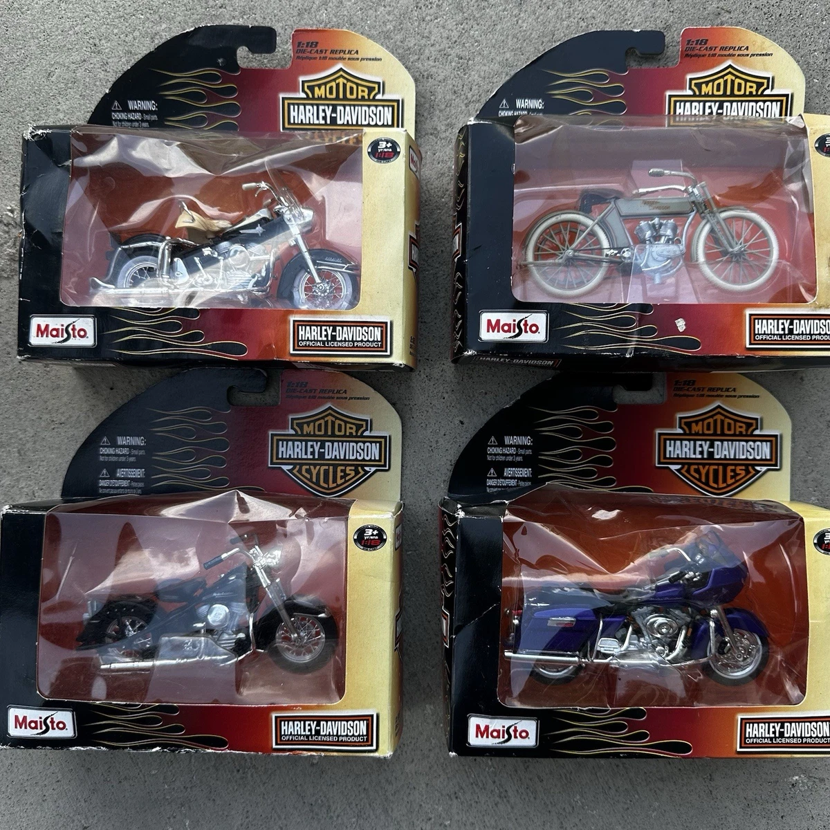 Las mejores ofertas en Los modelos de motocicletas Harley Davidson
