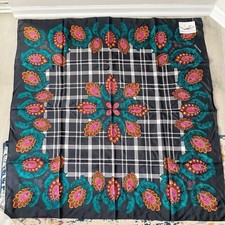 Vintage Diane Von Furstenberg DVF Silk Scarf The Color Authority Oversized NWT