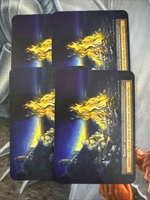 BONFIRE X4 *SORCERY: CONTESTED REALM - ARTHURIAN LEGENDS*
