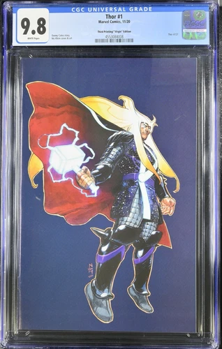 THOR #1 CGC 9.8 2020 3RD THIRD PRINTING "Virgin" LGY THOR 727 Graded Comic MCU
