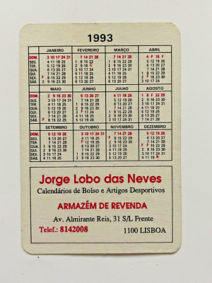 vintage pocket calendar 1993 motorbike kavasaki GPZ 500 S japan