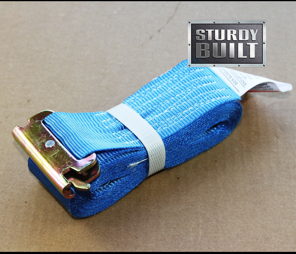 GRIPON 8x 16' E Track Ratchet Tie Down Strap Truck Trailer Enclosed