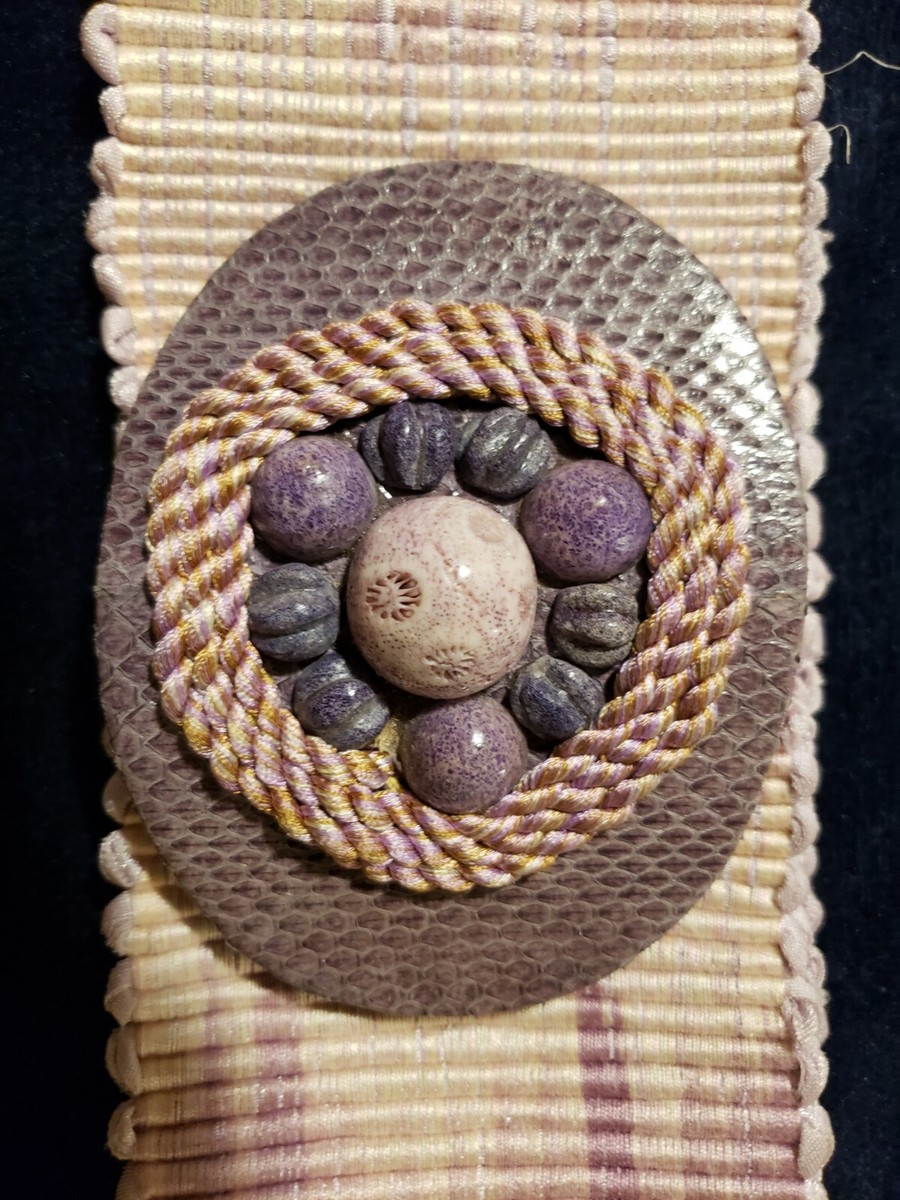 VTG LEILA LARKIN BELT WOVEN WIDE 3.5 display picture 2