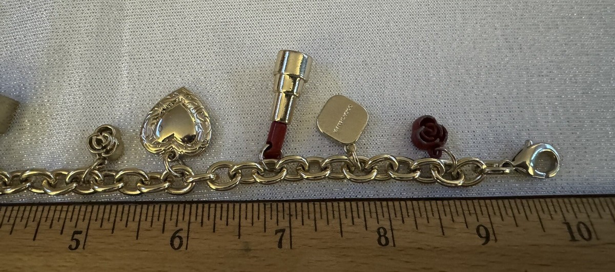 Vintage Rare Dolce & Gabbana Gold Tone Chunky Lipstick
