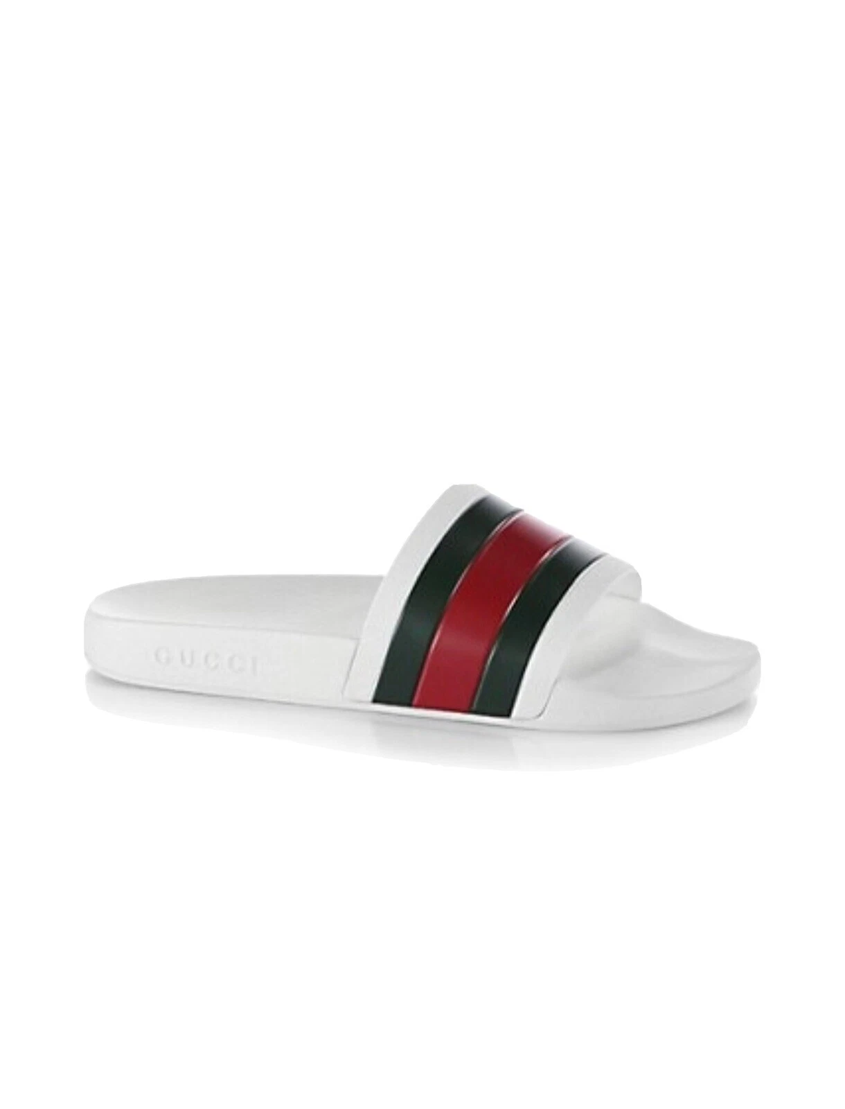 Sandalias a rayas para hombre Gucci