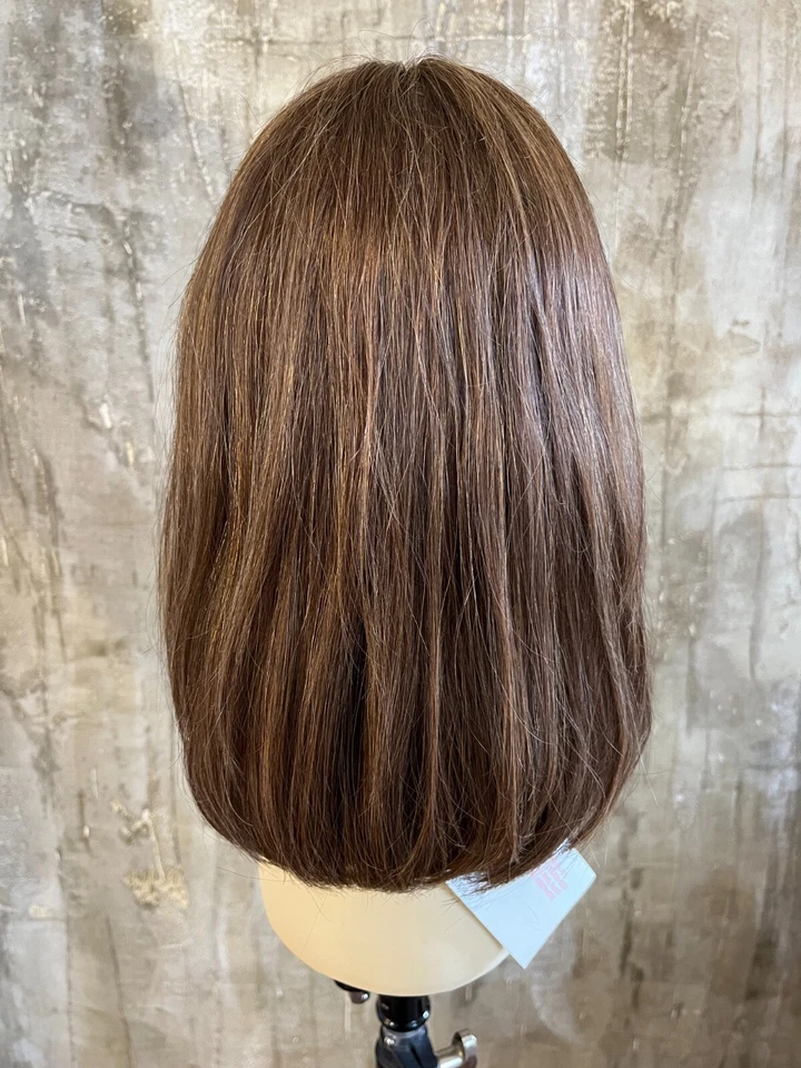 CABELLO HUMANO PROCESADO 100% EUROPEO 15"" MARRÓN CLARO Foto 3 de 4