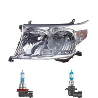 Halogen Scheinwerfer Rechts H11/HB3 FüR Toyota Land Cruiser 200 Inklusive Lampen
