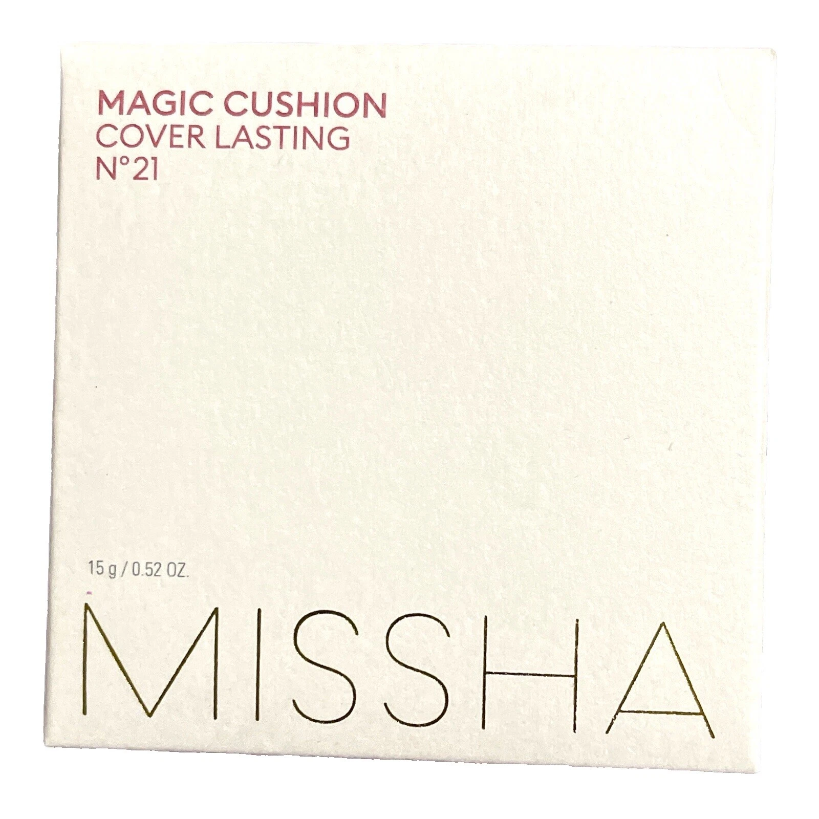 Missha Matte Foundation with Sun Protection