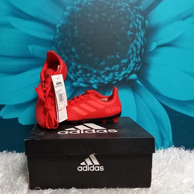 Adidas Initiator Predator 19.4 FG rot/schwarz Fußballschuhe, UK 10 EU 28 US 10,5