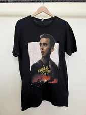 Logic Endless Summer Tour Men's Large Shirt Black 2016 Concert Tee Rap Mens