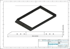 Starlink Gen 3 Flat Mount Ultra Low Profile For Campers and RVs - Made in USA!!